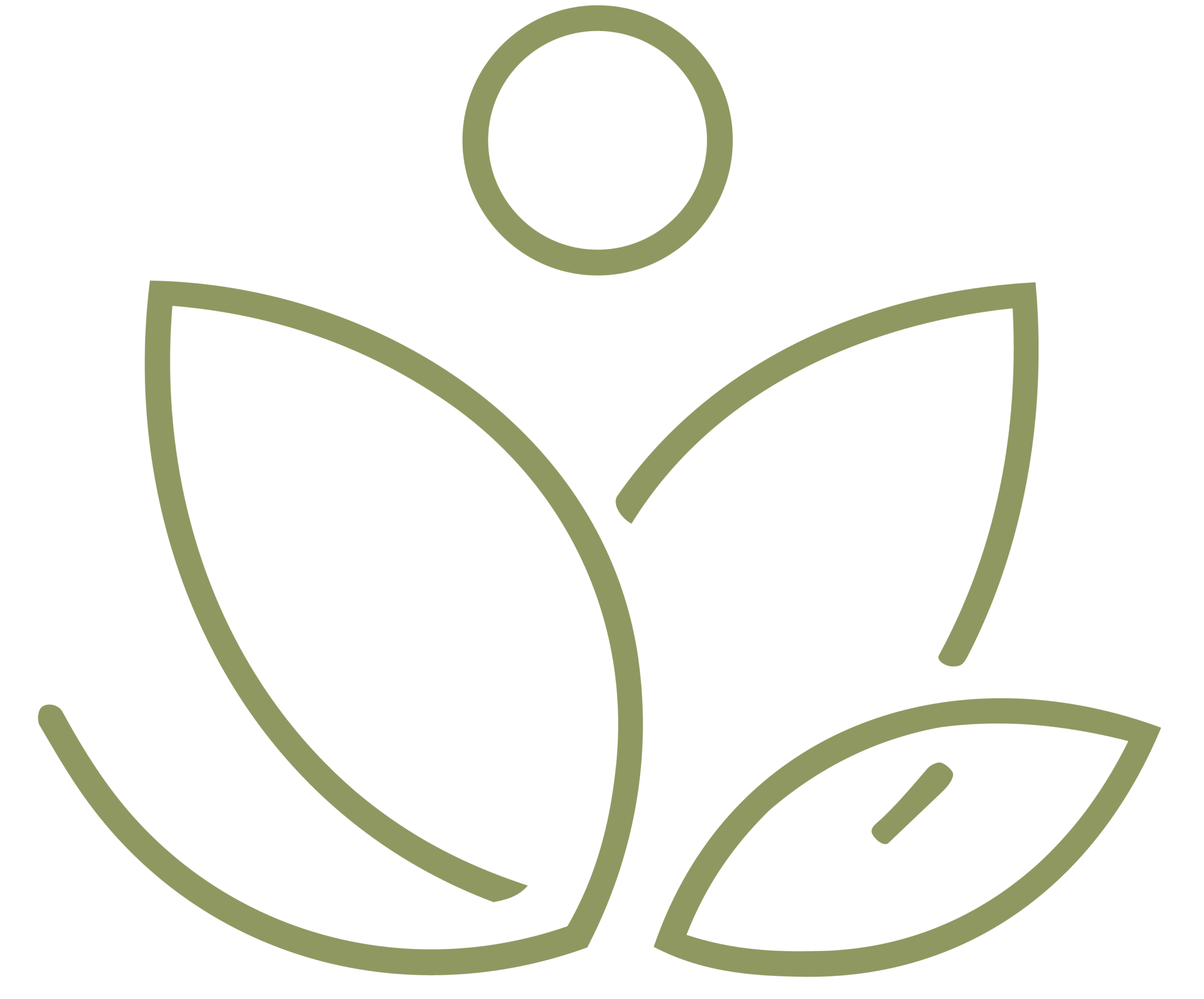Icon mit wachsender Blume